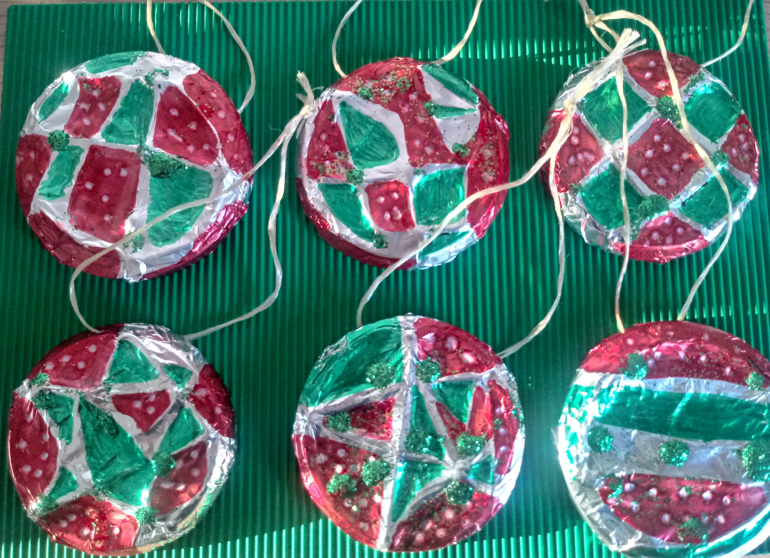 Kerstversiering maken van groente deksels! » Crea met kids