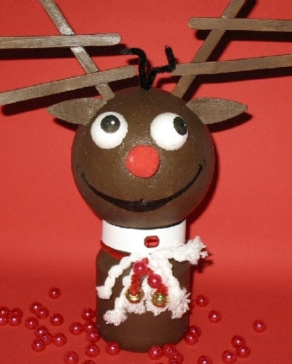 Zuiver terugtrekken Telemacos Kerst Rudolf het rendier knutselen » Crea met kids