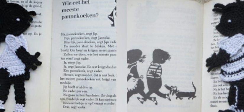 Verwonderlijk Jip en Janneke boekenlegger haken » Crea met kids NY-71