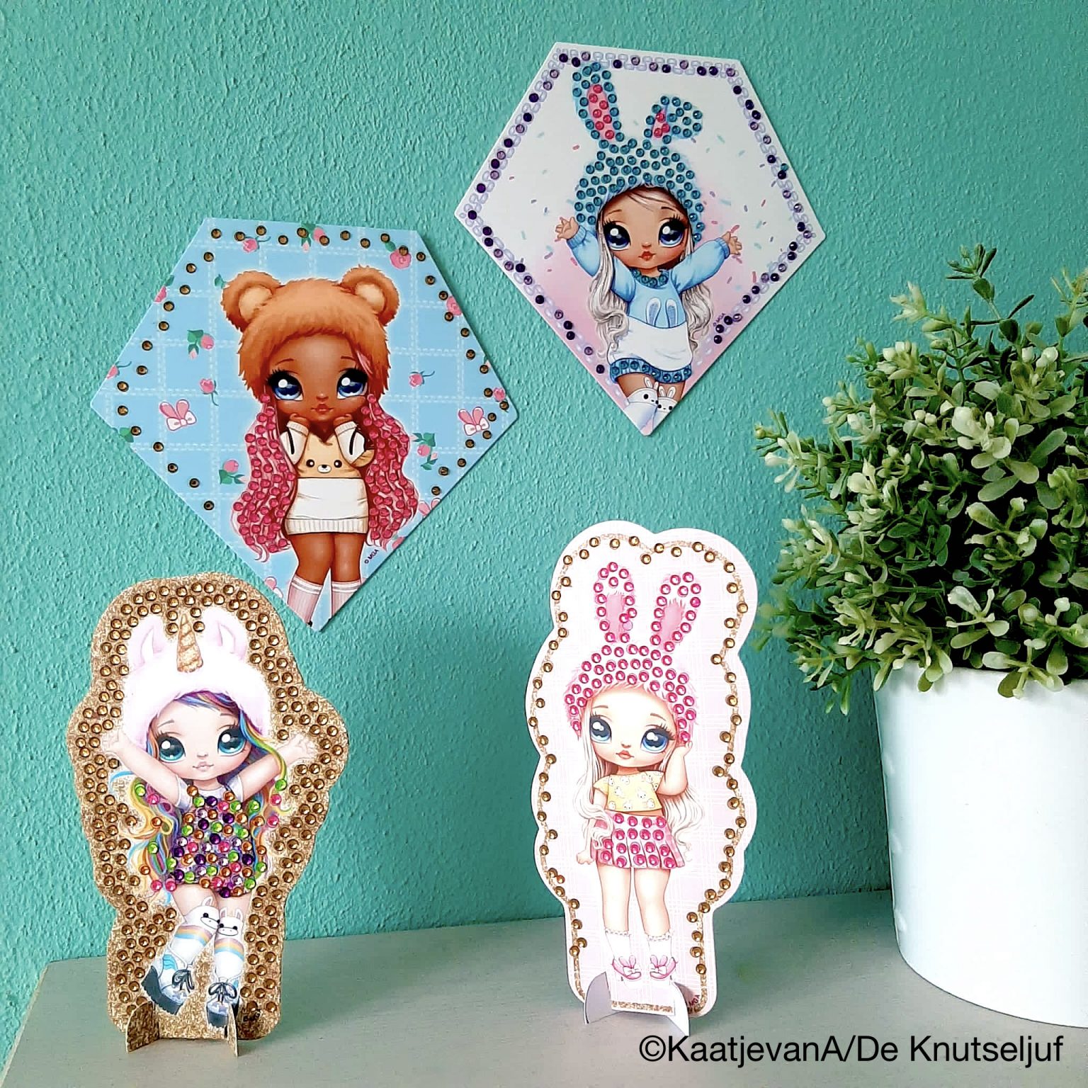 Na! Na! Na! Surprise Diamond Painting » Crea met kids